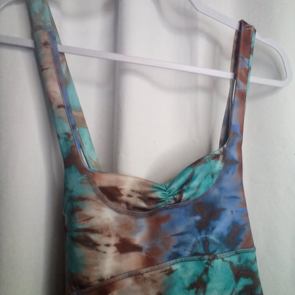 Mika Tank Top L Strappy Yoga Athletic Active Colorful - Picture 12 of 16
